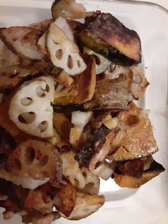 蓮根甘辛炒め-レシピのメイン写真