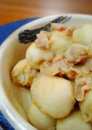 ＊ほっこり里芋と豚肉のしみしみ味噌󠄀煮＊-レシピのメイン写真