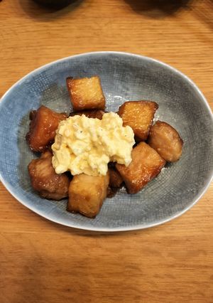 鶏肉と厚揚げと玉子サンドのたまご🐣-レシピのメイン写真