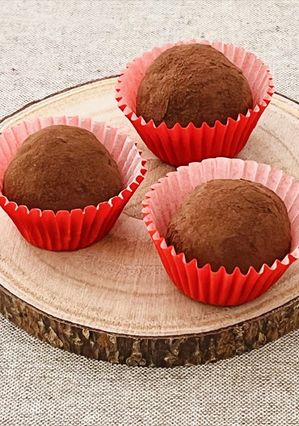 防災レシピ🍲超簡単★トリュフチョコ🍫-レシピのメイン写真