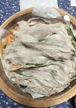 山盛りキャベツの豚肉せいろ蒸し-レシピのメイン写真