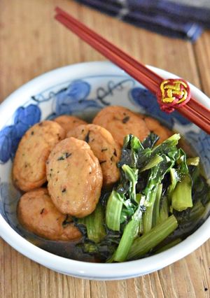 小松菜とがんもどきのうま煮【作り置き】-レシピのメイン写真