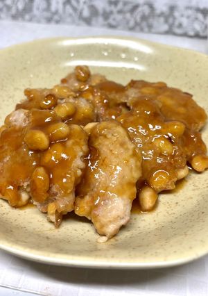 鶏ひき肉の大豆入り竜田揚げ-レシピのメイン写真