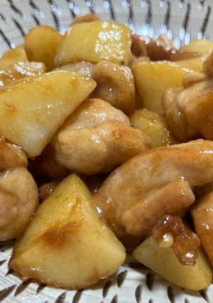 鶏肉とじゃがいもの甘辛-レシピのメイン写真