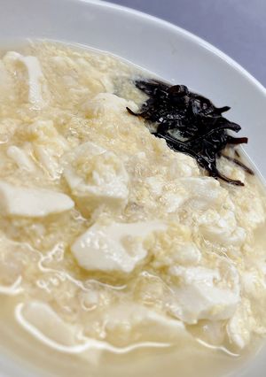 ダイエットの強い味方！！お豆腐のお粥-レシピのメイン写真