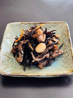 フライパンでひじき煮〜大豆、ちくわ入り〜-レシピのメイン写真