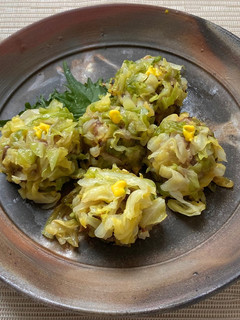 旨味たっぷり!春キャベツ焼売-レシピのメイン写真