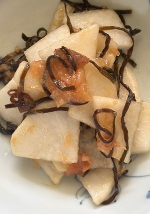 さっぱり美味しい大根の梅昆布和え😋-レシピのメイン写真
