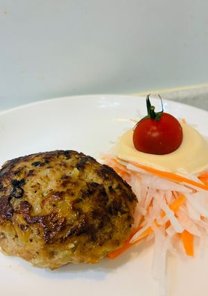 玉ねぎ炒めない！簡単基本のハンバーグ♪-レシピのメイン写真