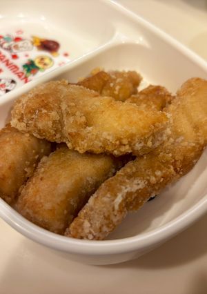 1歳~幼児食☆ビンチョウマグロの竜田揚げ-レシピのメイン写真