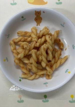 マカロニきな粉-レシピのメイン写真
