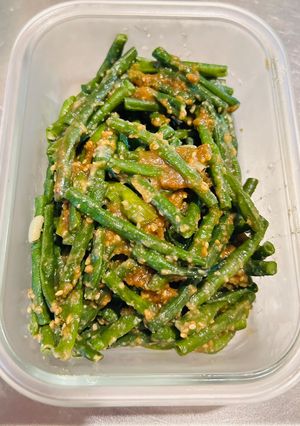 十六ささげのゴマ味噌あえ-レシピのメイン写真