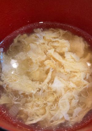 ササミの茹で汁スープ-レシピのメイン写真