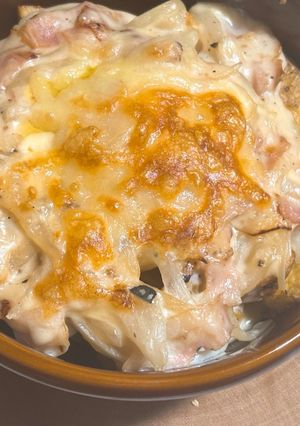 惣菜ポテトのリメイクグラタン-レシピのメイン写真