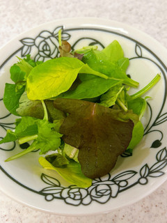葉野菜の簡単水切り-レシピのメイン写真