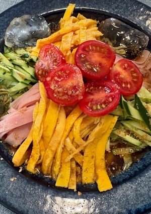 【定番！】冷やし中華（揖保乃糸）-レシピのメイン写真