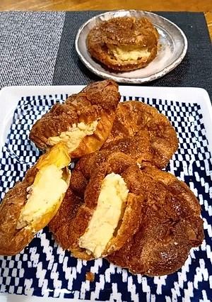 ポップオーバー、簡単美味しい米粉シュークリーム-レシピのメイン写真