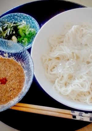 コク旨！夏に最適☆絶品濃厚ゴマだれ素麺☆-レシピのメイン写真