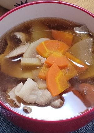 母のお雑煮-レシピのメイン写真