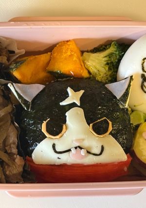 型無しキャラ弁-レシピのメイン写真
