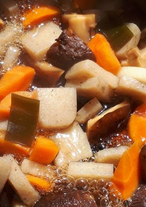 簡単☆干し椎茸と昆布だしの煮物-レシピのメイン写真