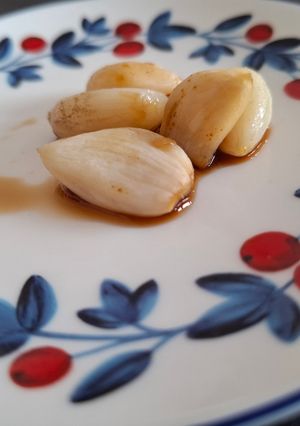 にんにくの醤油酢漬け-レシピのメイン写真