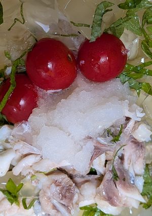 つるんと鯛の煮凝り乗っけ麺-レシピのメイン写真