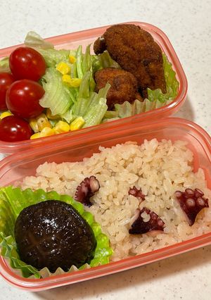 たこ飯弁当　❷-レシピのメイン写真