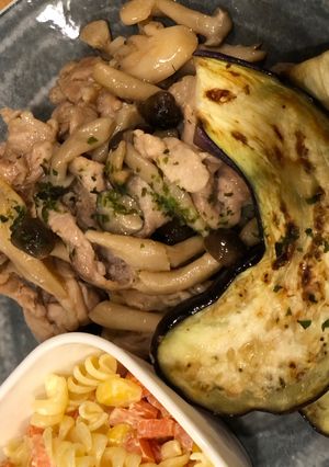 豚肉ときのこのバターポン酢炒め-レシピのメイン写真