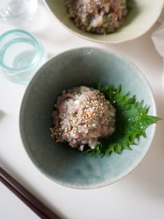鯵の白ごまなめろう-レシピのメイン写真