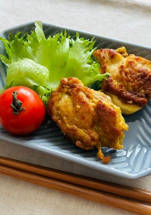 揉むだけ簡単カレーチキン-レシピのメイン写真