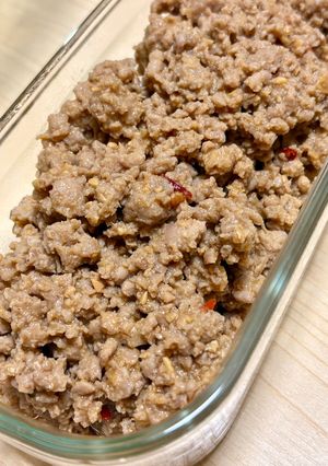 レンジで肉味噌-レシピのメイン写真
