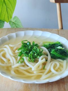 茅乃舎だしのうどん☆簡単昼食☆胃腸炎に-レシピのメイン写真