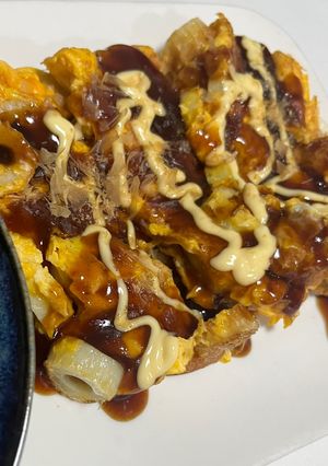簡単！卵ちくわ焼き-レシピのメイン写真