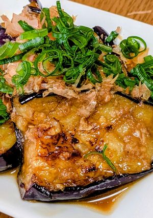 ナスのステーキ✨バターポン酢にんにく入り-レシピのメイン写真