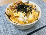 油揚げで♪なんちゃって親子丼