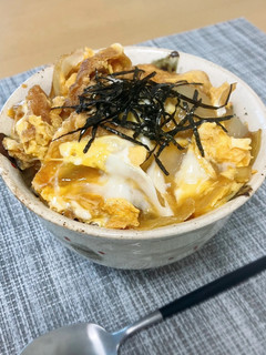 油揚げで♪なんちゃって親子丼-レシピのメイン写真