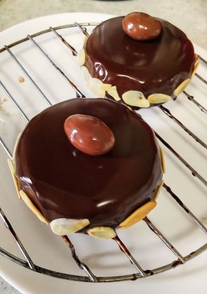 コーヒー＆バニラのムースケーキ-レシピのメイン写真