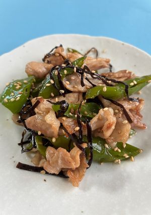 甘ししとうと豚肉の塩昆布炒め✨-レシピのメイン写真
