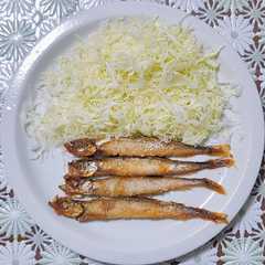 รูปของ ししゃもの唐揚げ