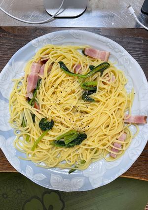 簡単！ズボラ飯！帆立醤油パスタ-レシピのメイン写真