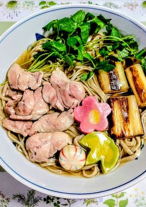年越し蕎麦！簡単！鴨あんかけそば-レシピのメイン写真