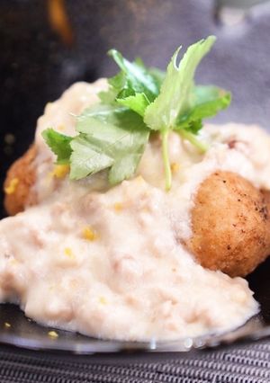 ふわふわ豆腐まんじゅう【食遺産】-レシピのメイン写真