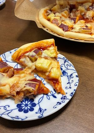 簡単本格ピッツァ♪さつまいもver-レシピのメイン写真