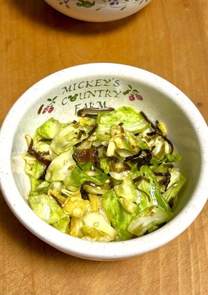 キャベツと塩昆布の饗宴♪浅漬けサラダ☆-レシピのメイン写真