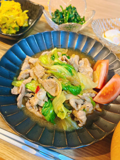 ご飯がすすむ🐾豚肉とレタスのスタミナ炒め-レシピのメイン写真