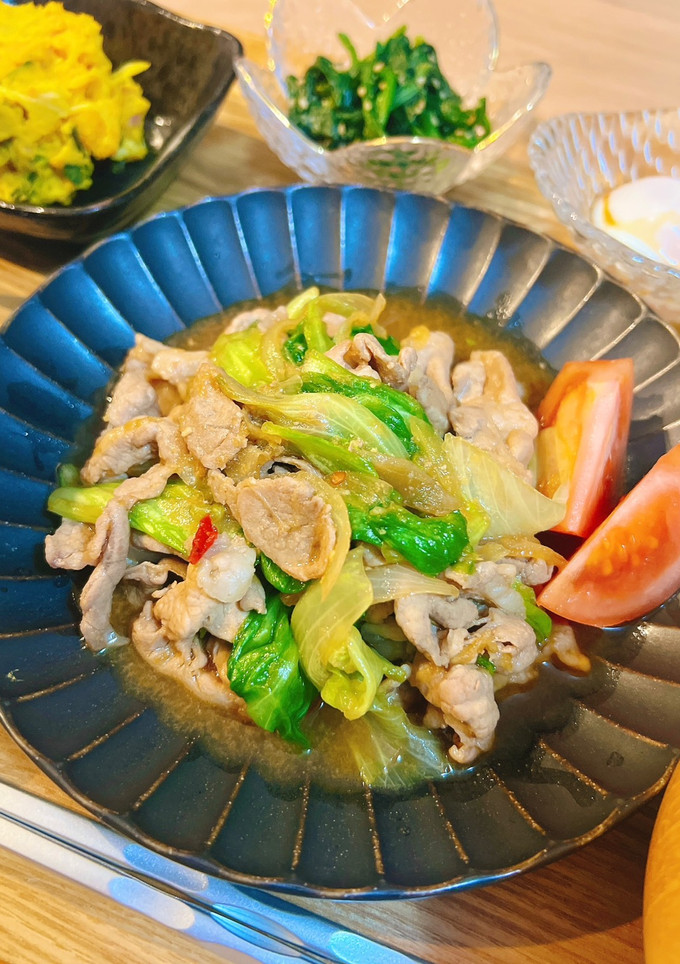 ご飯がすすむ🐾豚肉とレタスのスタミナ炒め-レシピのメイン写真