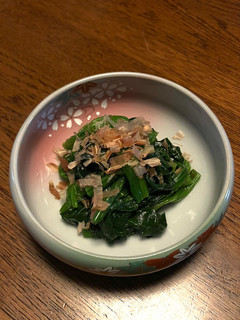 ほうれん草のお浸し-レシピのメイン写真