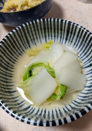 とっても簡単★白だしで「白菜の煮浸し」-レシピのメイン写真