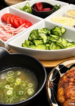 ④そうめんつゆ🍜冷やし塩ラーメン風-レシピのメイン写真